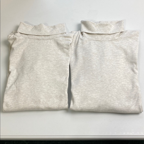 Lot of 2 Eddie Bauer Long Sleeve Women’s Size L Turtleneck Pullover Top. - Picture 13 of 13